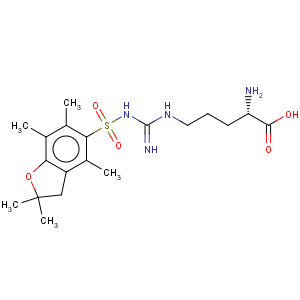 CAS No:200115-86-2 L-Ornithine,N5-[[[(2,3-dihydro-2,2,4,6,7-pentamethyl-5-benzofuranyl)sulfonyl]amino]iminomethyl]-
