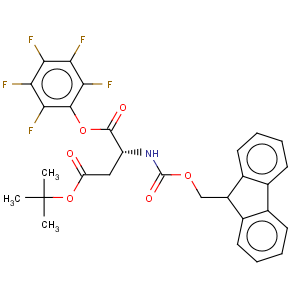 CAS No:200335-75-7 D-Aspartic acid,N-[(9H-fluoren-9-ylmethoxy)carbonyl]-, 4-(1,1-dimethylethyl)1-(pentafluorophenyl) ester (9CI)