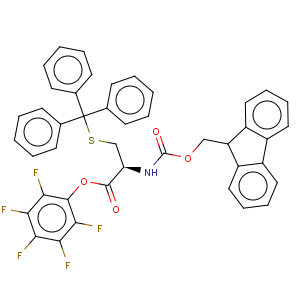 CAS No:200395-72-8 D-Cysteine,N-[(9H-fluoren-9-ylmethoxy)carbonyl]-S-(triphenylmethyl)-, pentafluorophenylester (9CI)