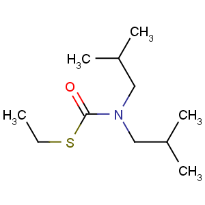 CAS No:2008-41-5 S-ethyl N,N-bis(2-methylpropyl)carbamothioate