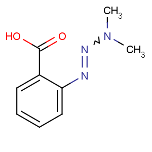 CAS No:20119-28-2 2-(dimethylaminodiazenyl)benzoic acid