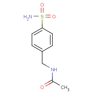 CAS No:2015-14-7 N-[(4-sulfamoylphenyl)methyl]acetamide
