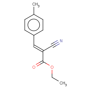 CAS No:2017-88-1 2-Propenoic acid,2-cyano-3-(4-methylphenyl)-, ethyl ester, (2E)-
