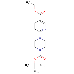 CAS No:201809-20-3 tert-butyl 4-(5-ethoxycarbonylpyridin-2-yl)piperazine-1-carboxylate