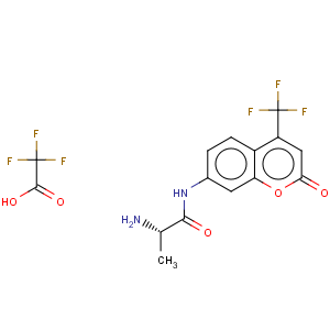 CAS No:201847-57-6 Propanamide,2-amino-N-[2-oxo-4-(trifluoromethyl)-2H-1-benzopyran-7-yl]-, (2S)-,mono(trifluoroacetate) (9CI)