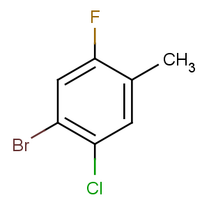 CAS No:201849-17-4 1-bromo-2-chloro-5-fluoro-4-methylbenzene