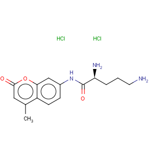 CAS No:201854-09-3 Pentanamide,2,5-diamino-N-(4-methyl-2-oxo-2H-1-benzopyran-7-yl)-, hydrochloride (1:2),(2S)-