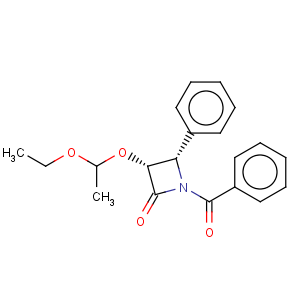 CAS No:201856-53-3 (3R,4S)-1-Benzoyl-3-(1-ethoxyethoxy)-4-phenyl-2-azetidinone