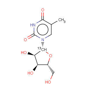 CAS No:201996-60-3 Uridine-1'-13C, 5-methyl- (9CI)