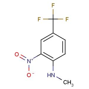 CAS No:20200-22-0 N-methyl-2-nitro-4-(trifluoromethyl)aniline