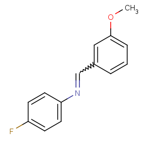 CAS No:202073-14-1 N-(4-fluorophenyl)-1-(3-methoxyphenyl)methanimine