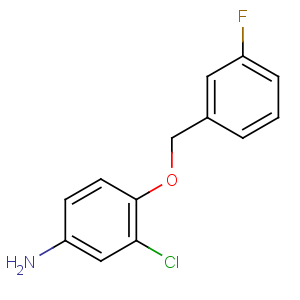CAS No:202197-26-0 3-chloro-4-[(3-fluorophenyl)methoxy]aniline