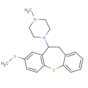 CAS No:20229-30-5 Piperazine,1-[10,11-dihydro-8-(methylthio)dibenzo[b,f]thiepin-10-yl]-4-methyl-