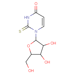 CAS No:20235-78-3 1-[(2R,3R,4S,5R)-3,<br />4-dihydroxy-5-(hydroxymethyl)oxolan-2-yl]-2-sulfanylidenepyrimidin-4-one