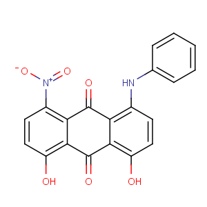 CAS No:20241-76-3 1-anilino-4,5-dihydroxy-8-nitroanthracene-9,10-dione
