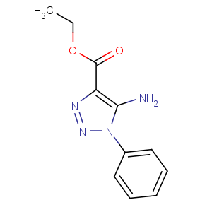 CAS No:20271-37-8 5-Amino-1-phenyl-1H-1,2,3-triazole-4-carboxylic acid ethylester