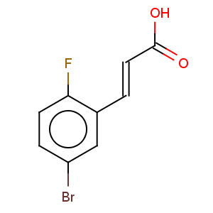 CAS No:202865-71-2 5-Bromo-2-fluorocinnamic acid