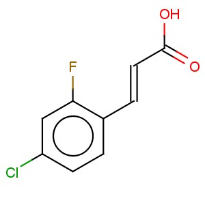 CAS No:202982-65-8 4-Chloro-2-fluorocinnamic acid