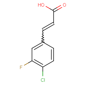 CAS No:202982-66-9 (E)-3-(4-chloro-3-fluorophenyl)prop-2-enoic acid