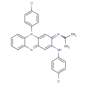 CAS No:2030-63-9 N,5-bis(4-chlorophenyl)-3-propan-2-yliminophenazin-2-amine