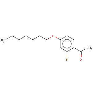 CAS No:203066-88-0 Ethanone,1-[2-fluoro-4-(heptyloxy)phenyl]-