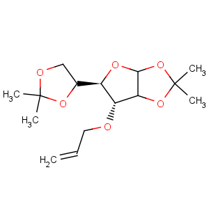 CAS No:20316-77-2 (3r,4s)-3-[(4r)-2,2-dimethyl-1,3-dioxolan-4-yl]-7,7-dimethyl-4-prop-2-enoxy-2,6,8-trioxabicyclo[3.3.0]octane