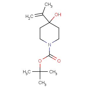 CAS No:203662-51-5 tert-butyl 4-hydroxy-4-prop-1-en-2-ylpiperidine-1-carboxylate