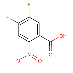 CAS No:20372-63-8 4,5-difluoro-2-nitrobenzoic acid