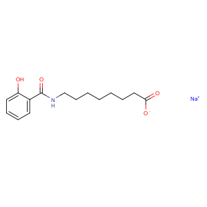CAS No:203787-91-1 sodium 8-[(2-hydroxybenzoyl)amino]octanoate