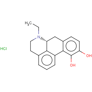 CAS No:20382-70-1 (R)-6-Ethyl-5,6,6a,7-tetrahydro-4H-dibenzo[de,g]quinoline-10,11-diol hydrochloride