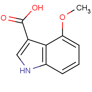 CAS No:203937-50-2 4-methoxy-1H-indole-3-carboxylic acid