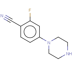 CAS No:204192-45-0 2-fluoro-4-(piperazin-1-yl)benzonitrile