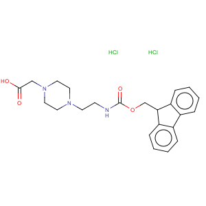 CAS No:204320-65-0 1-Piperazineaceticacid, 4-[2-[[(9H-fluoren-9-ylmethoxy)carbonyl]amino]ethyl]-, hydrochloride(1:2)