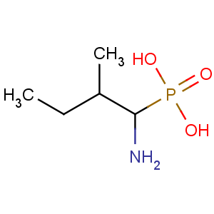 CAS No:20459-61-4 (1-amino-2-methylbutyl)phosphonic acid