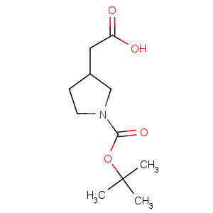CAS No:204688-61-9 2-[(3S)-1-[(2-methylpropan-2-yl)oxycarbonyl]pyrrolidin-3-yl]acetic acid