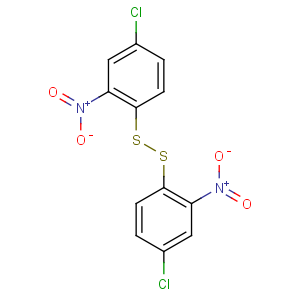 CAS No:2050-66-0 4-chloro-1-[(4-chloro-2-nitrophenyl)disulfanyl]-2-nitrobenzene