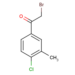 CAS No:205178-80-9 2-bromo-1-(4-chloro-3-methylphenyl)ethanone