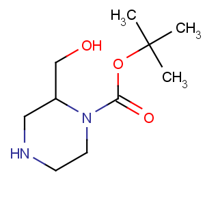 CAS No:205434-75-9 tert-butyl 2-(hydroxymethyl)piperazine-1-carboxylate