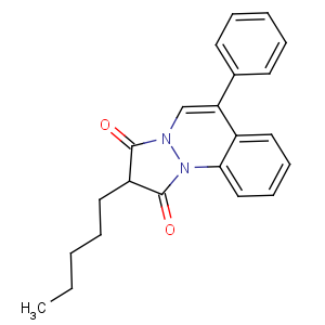 CAS No:2056-56-6 2-pentyl-6-phenylpyrazolo[1,2-a]cinnoline-1,3-dione