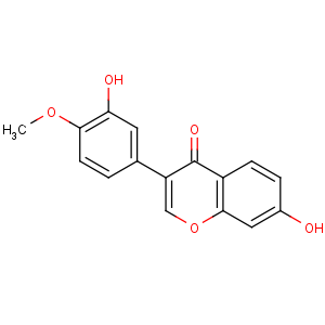 CAS No:20575-57-9 7-hydroxy-3-(3-hydroxy-4-methoxyphenyl)chromen-4-one