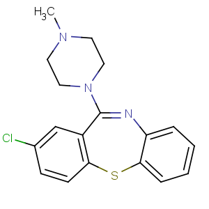 CAS No:2058-52-8 8-chloro-6-(4-methylpiperazin-1-yl)benzo[b][1,4]benzothiazepine