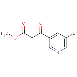 CAS No:205985-97-3 methyl 3-(5-bromopyridin-3-yl)-3-oxopropanoate