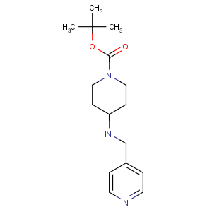 CAS No:206274-24-0 tert-butyl 4-(pyridin-4-ylmethylamino)piperidine-1-carboxylate