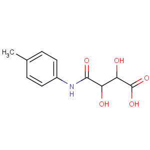 CAS No:206761-79-7 2,3-dihydroxy-4-(4-methylanilino)-4-oxobutanoic acid