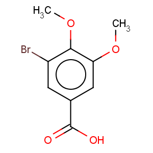 CAS No:20731-48-0 Benzoic acid,3-bromo-4,5-dimethoxy-