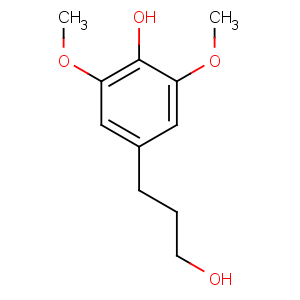 CAS No:20736-25-8 4-(3-hydroxypropyl)-2,6-dimethoxyphenol
