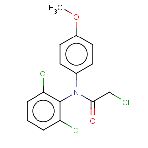CAS No:207395-03-7 Acetamide,2-chloro-N-(2,6-dichlorophenyl)-N-(4-methoxyphenyl)-