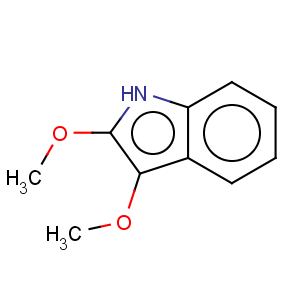 CAS No:207601-31-8 1H-Indole,2,3-dimethoxy-