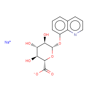 CAS No:207728-71-0 b-D-Glucopyranosiduronic acid,8-quinolinyl, monosodium salt (9CI)