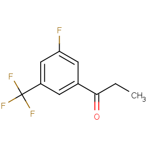 CAS No:207974-20-7 1-[3-fluoro-5-(trifluoromethyl)phenyl]propan-1-one